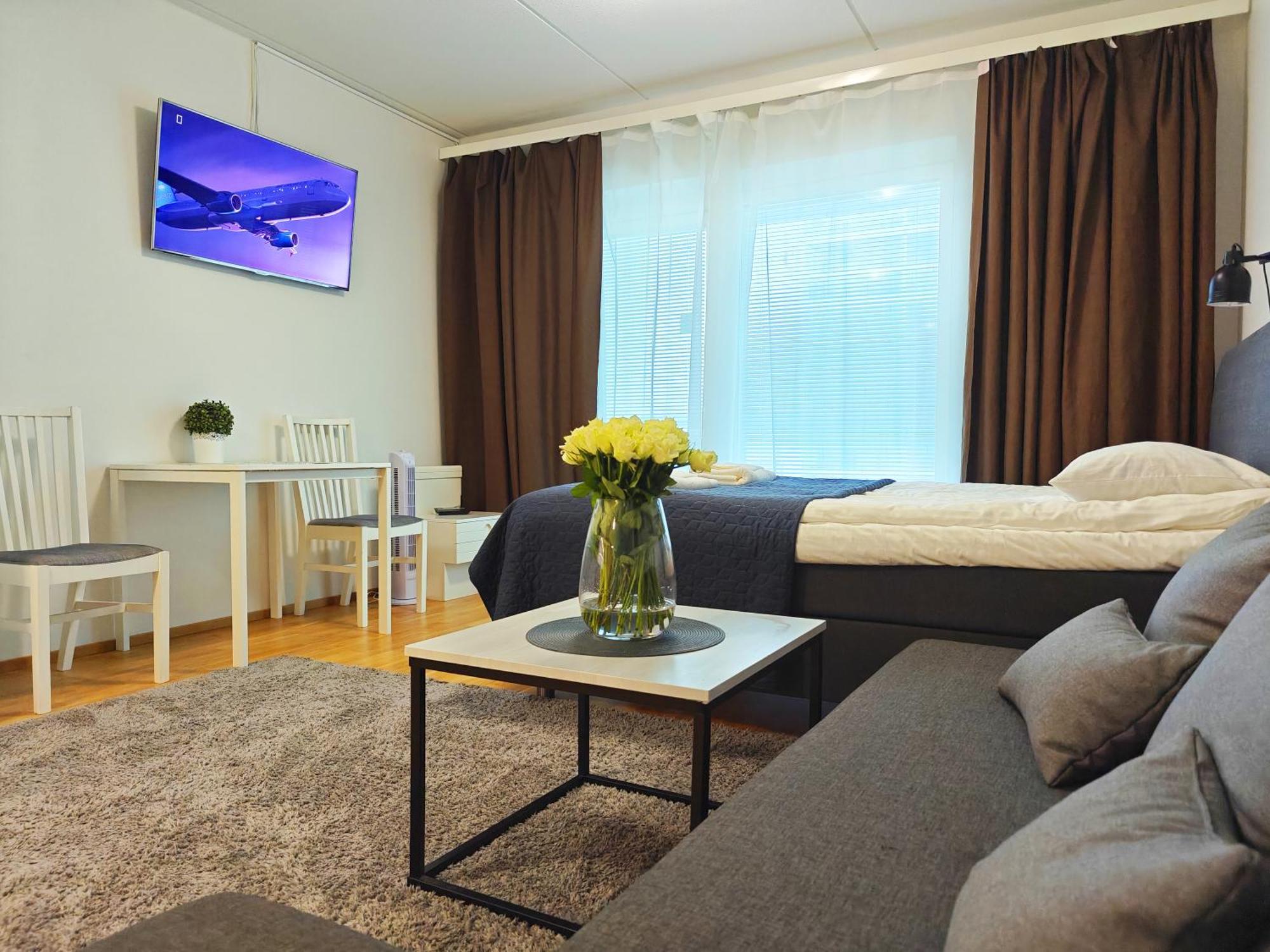 Heart Of Oulu, Studio With Parking Екстер'єр фото